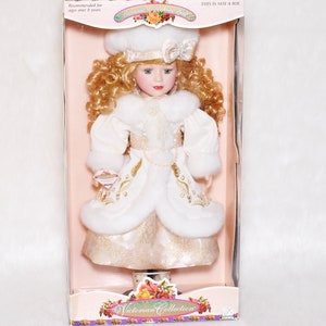 Vintage Collectible Victorian Collection BK Limited Edition 1998 Porcelain Doll