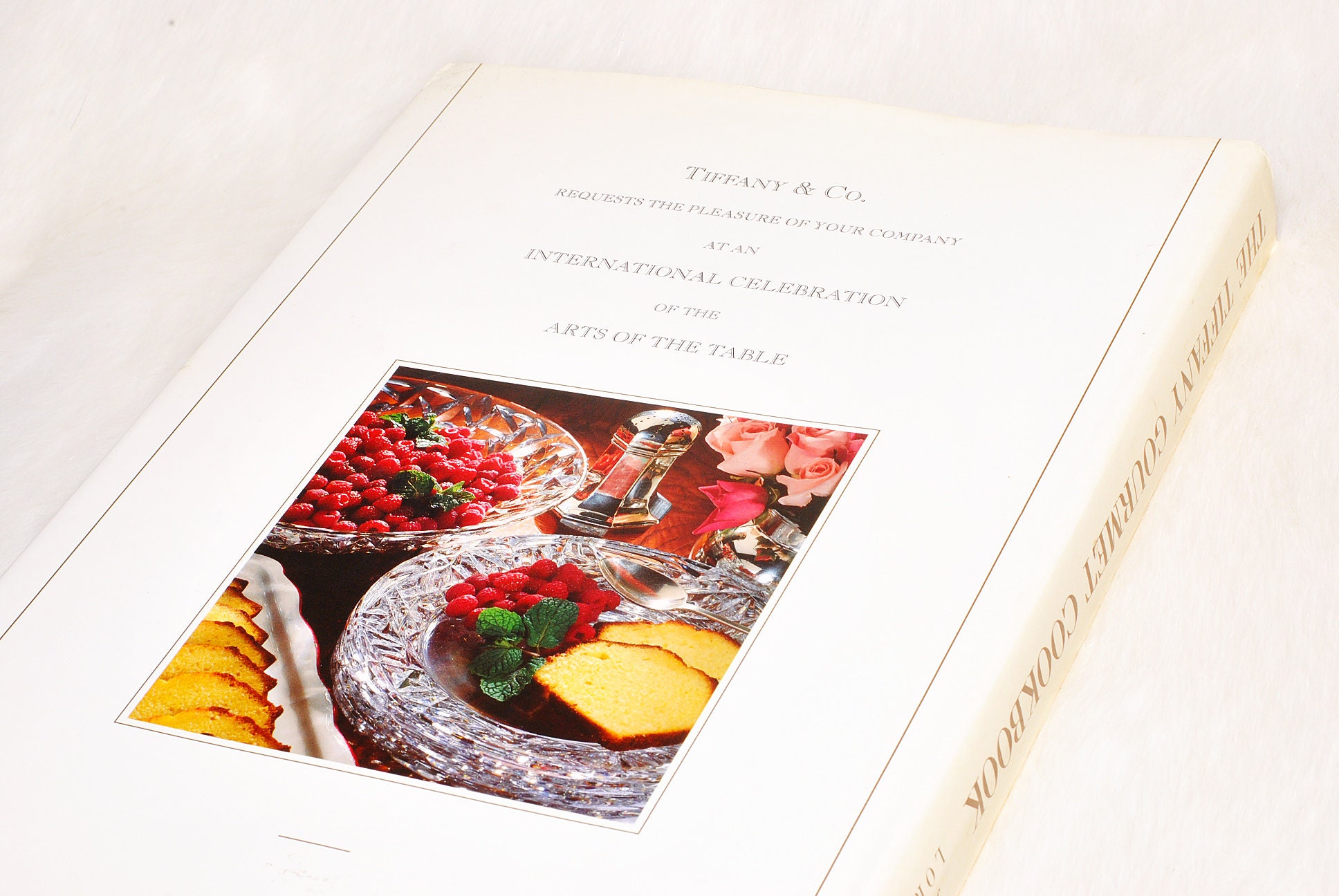 趣味・スポーツ・実用 The Tiffany Gourmet Cookbook Vintage Collectible Tiffany Gourmet 1992 Cookbook by John Loring