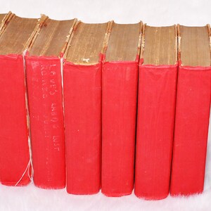 Antique Collectible 8 Shakespeares Works 8 Volumes Henley Edition 1912 Book Set