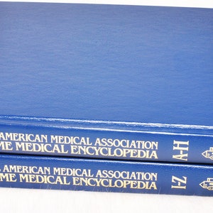 Vintage Collectible The American Home Medical Encyclopedia 2 Volumes 1989 Books