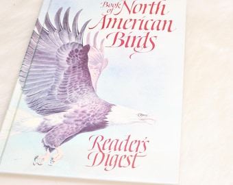 Vintage Collectible Book of North American Birds Readers Digest