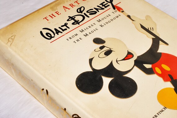 Vintage Collectible the Art of Walt Disney by Christopher Finch