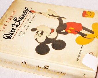 Vintage Collectible the Art of Walt Disney by Christopher Finch
