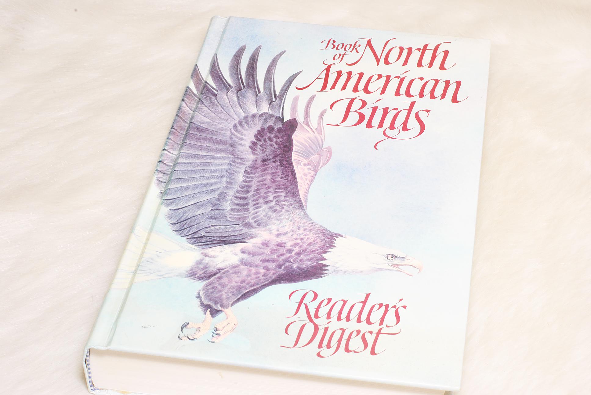 Vintage Collectible Book of North American Birds Readers Digest