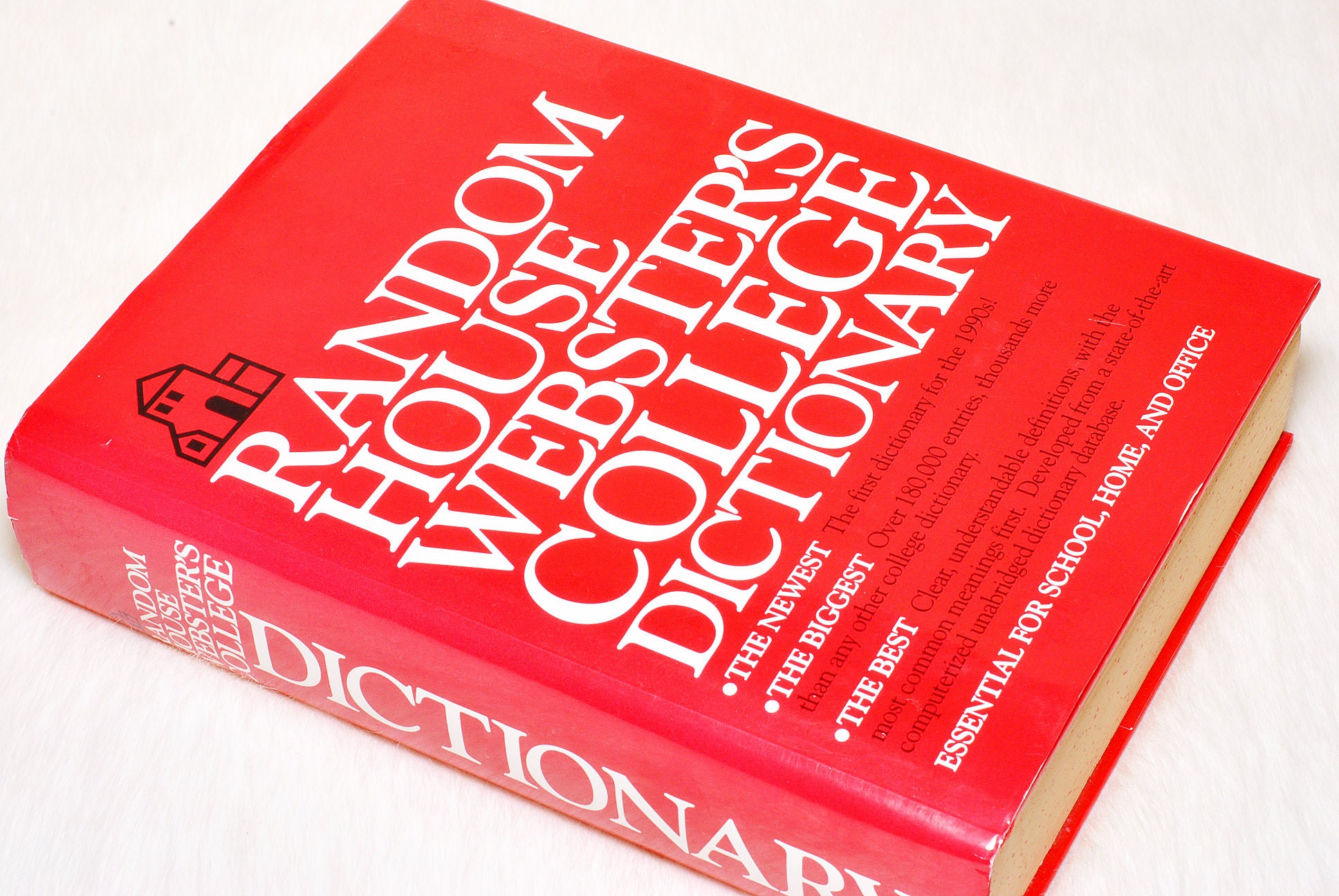 Vintage Collectible Random House Websters College Dictionary 1991 