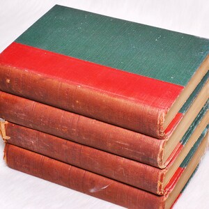 Antique Luise Muhlbach Book Set: Translated German Historical Novels