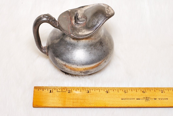 Vintage Collectible Wallace Bros Silver Co Hotel Quality Creamer