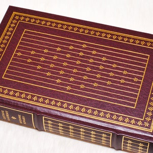 Vintage Collectible Madame Bovary Gustave Flaubert Franklin Library Book