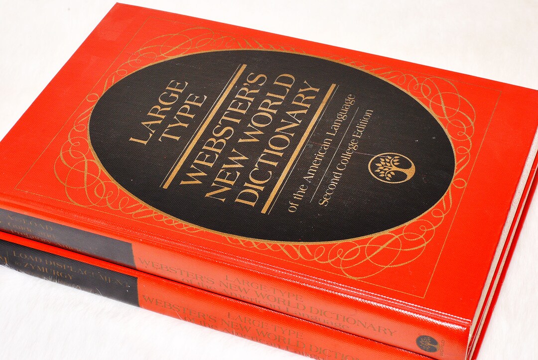 Vintage Collectible Websters New World Dictionary of American