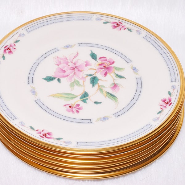 Vintage Collectible 6 Lenox Barrington Made in USA Bread & Butter Plates