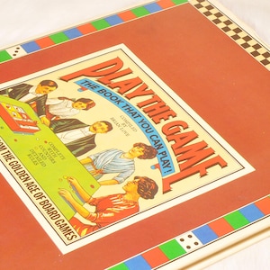 Vintage Collectible Play the Game the Book that You Can Play 1978 Book