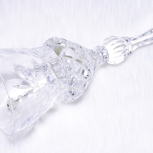 Vintage Collectible 1970s Bleikrystall Bavaria Germany Lead Crystal Bell