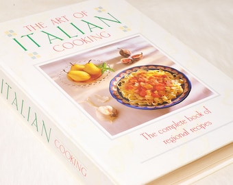 Vintage Collectible The Art of Italian Cooking by Myra Street 1987 Book