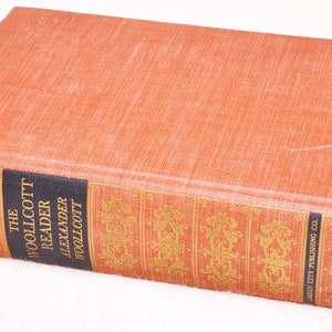 Vintage Collectible The Woolcott Reader Alexander Woolcott Garden City 1939 Book