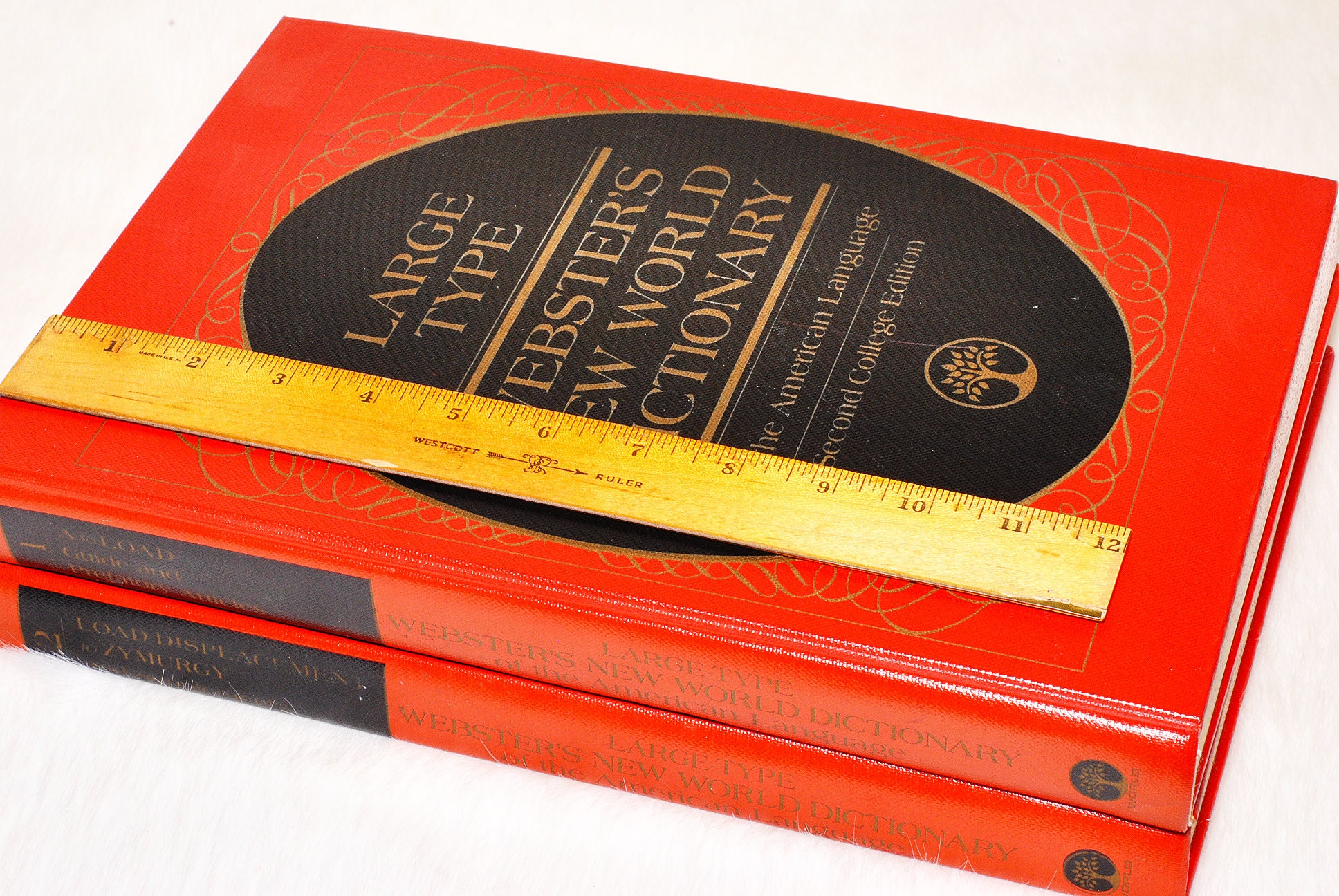 1970年 WEBSTER'S NEW WORLD DICTIONARY Vintage Collectible Websters New World Dictionary of American