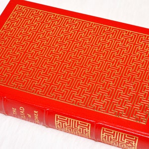 Vintage Collectible The Iliad of Homer Easton Press Book