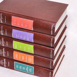 Vintage Collectible Readers Digest Family Treasury Great Autobiographies 5 Books