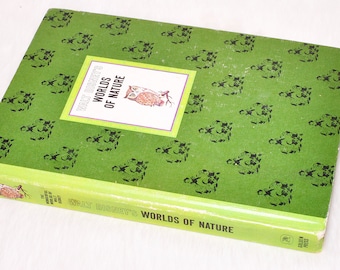 Vintage Collectible Walt Disneys Worlds of Nature Golden Press 1965 Book