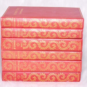 Antique Collectible 6 James Whitcomb Riley Bobbs Merrill Publisher Books