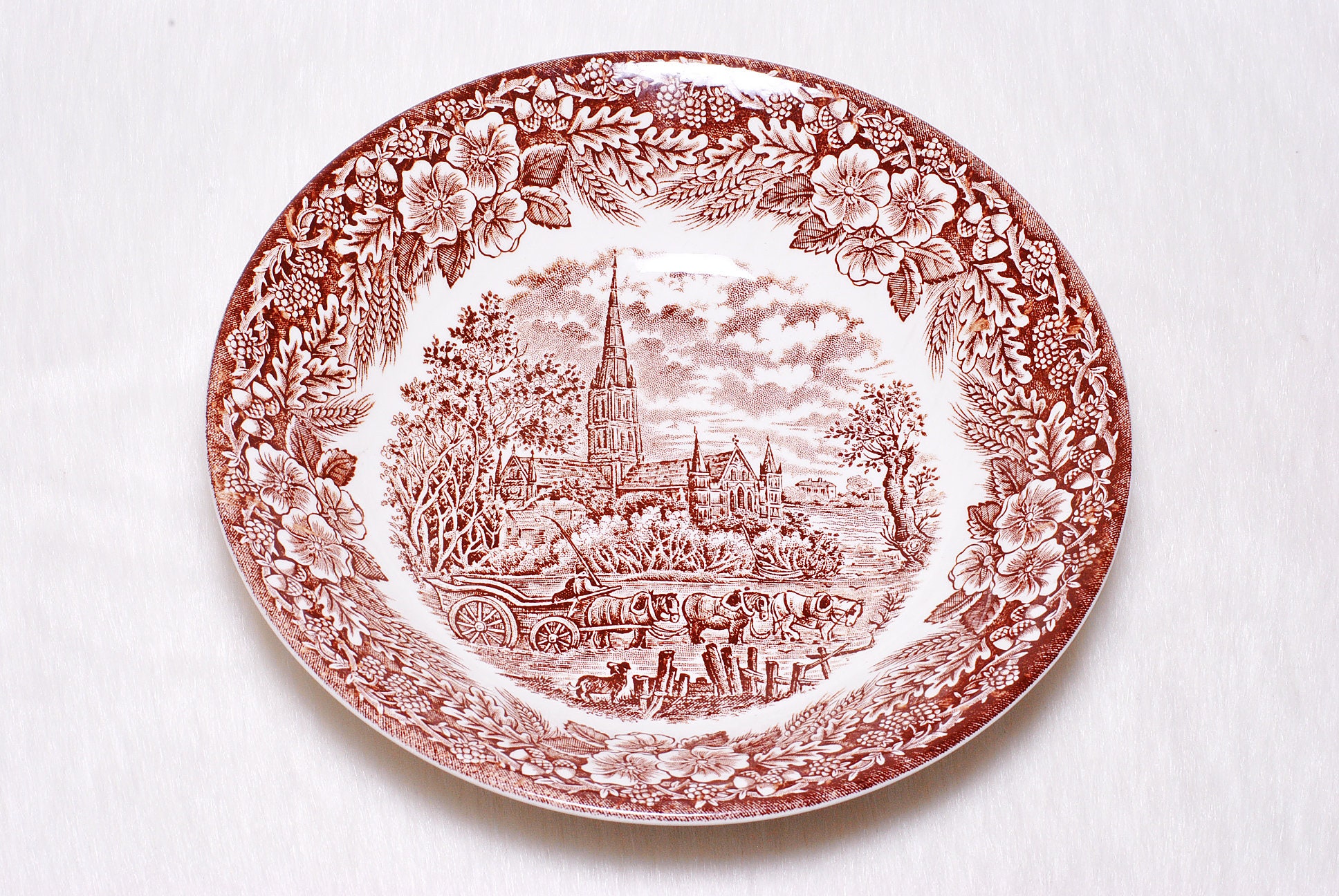 Vintage Collectible Broadhurst Staffordshire Ironstone Made in