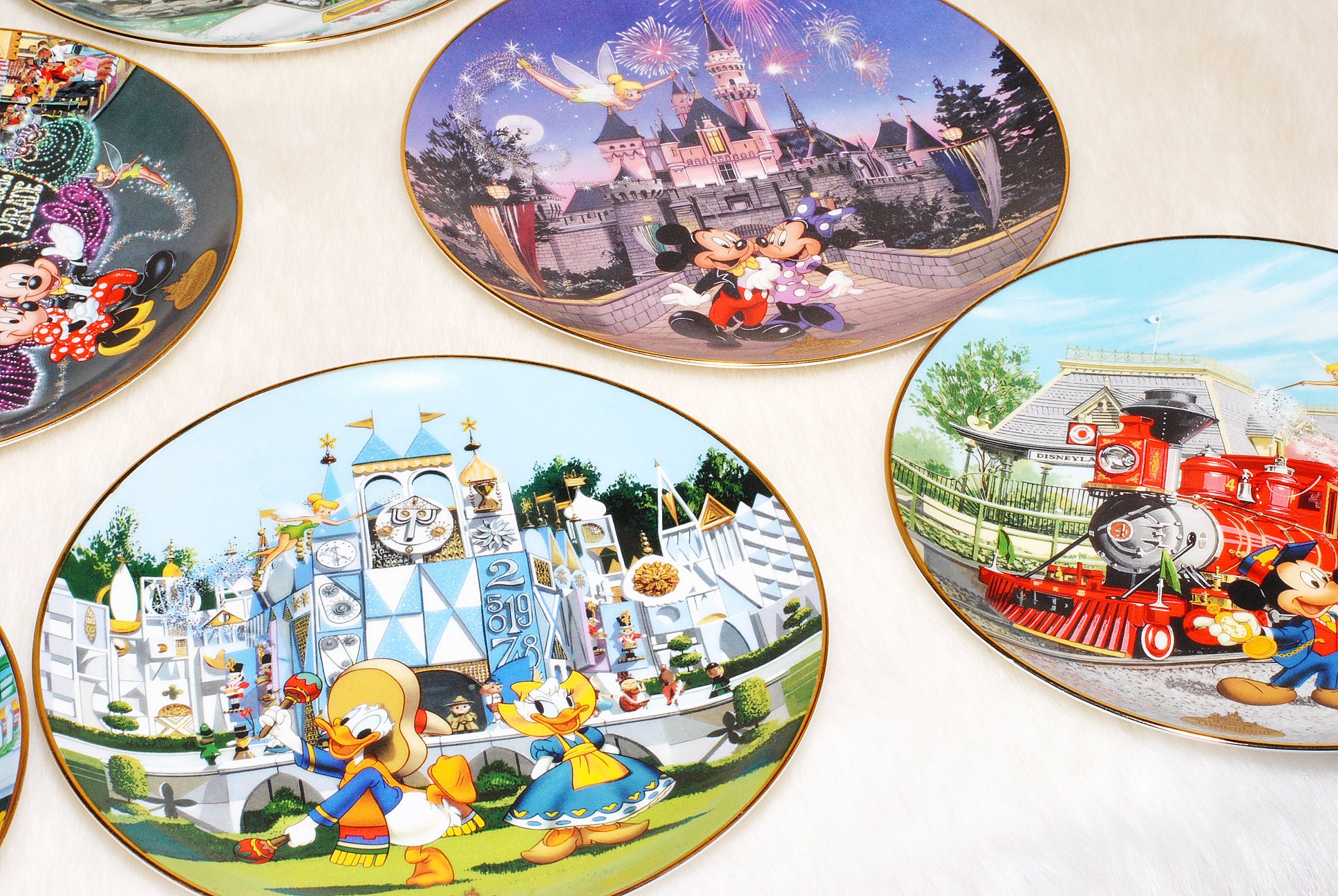 Vintage Collectible 10 Disneyland 40th Anniversary Bradford