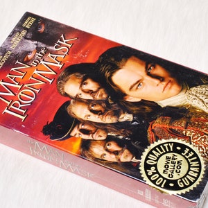 Vintage Collectible VHS The Man in the Iron Mask VHS Sealed