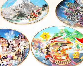 Vintage Collectible 10 Disneyland 40th Anniversary Bradford