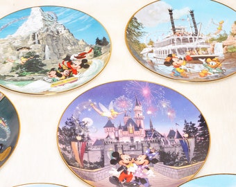 Vintage Collectible 10 Disneyland 40th Anniversary Bradford