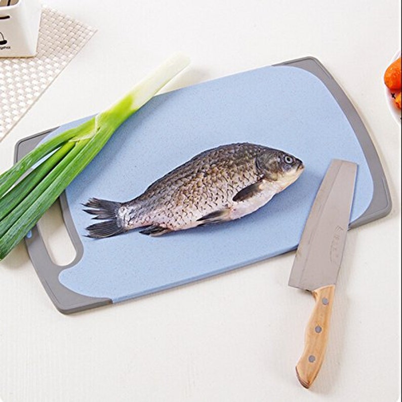 Frosted Nonslip Chopping Board Plastic Cutting Board Etsy UK