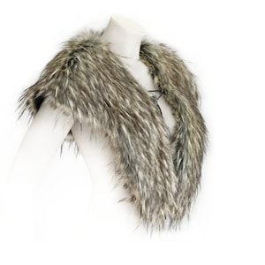 unisex, futro na ramionach, Wiking, imitacja futra, sztuczne futro, sztuczne futro, sztuczne futro, kostium, wiking, futro na ramionach, cosplay, najwyższy, artystyczne futro
