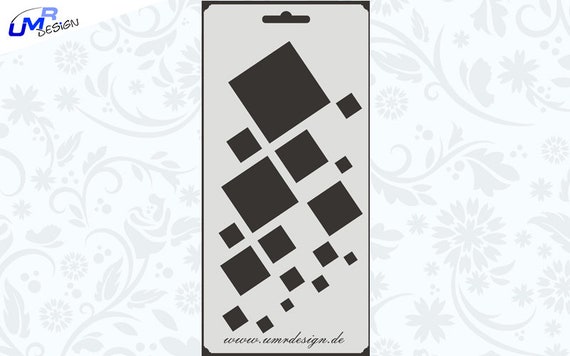 Scrapbook Stencil S-027 Bubbles ~ Craft ~ UMR-Design