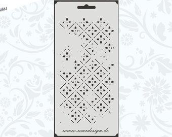 Scrapbook Textil Stencil S-079 Picknik UMR