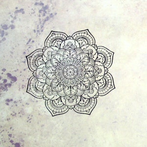 Stamp ST-065 Mandala 5cm x 5cm