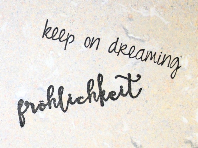 Stamp ST-023 keep on dreaming SET 2cm x 6cm