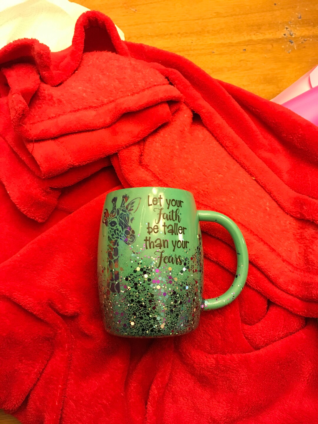 Giraffe Themed Coffee Mug Etsy