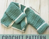 Crochet Baby Cardigan//LightWeight Baby Cardigan// Crochet Baby Gift //Baby Cardigan (Sizing Newborn-24Mo) (PATTERN) pdf Instant Download