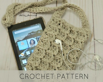 Crochet Pouch Kindle/E-Reader Carrying Bag (PDF PATTERN) Instant download