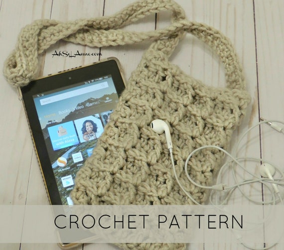 crochet carrying bag