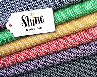 Shine in and out 3D-Knit Hamburger Liebe Jacquard Jersey