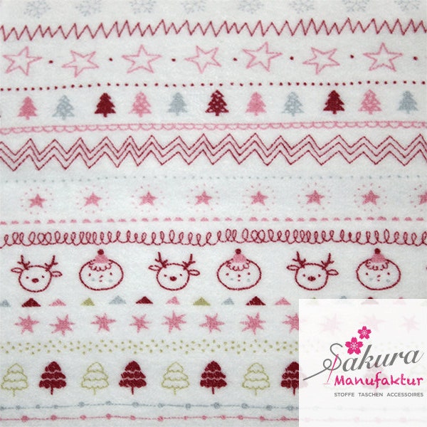 Hilco Nickistoff Winter Baby Weihnachtsstoff