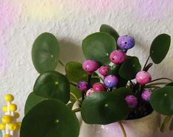 Lollypop Mushrooms [No.1] - Deko für Pflanzentöpfe oder Feengarten, mini gardening, Pilz Deko