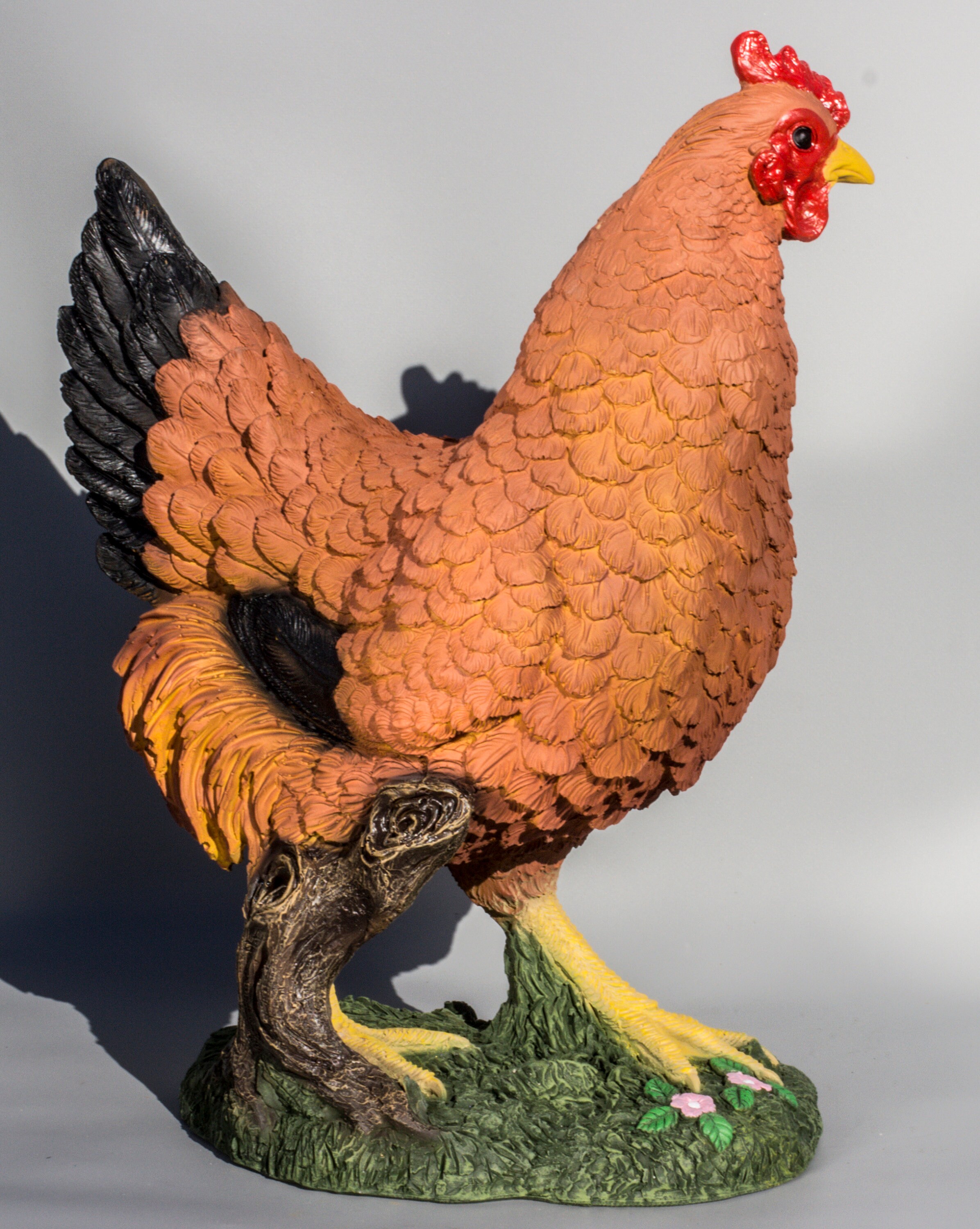 Chicken Sculpture Hen Statue Large Poultry and Farm Decor Etsy