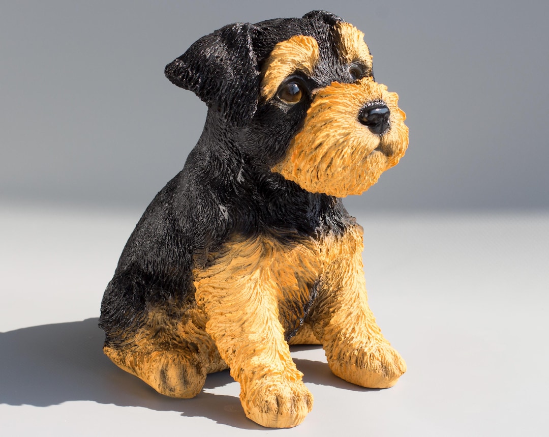 Dog Piggy Bank Figurine *unusual Money Pot Cash Storage Airedale