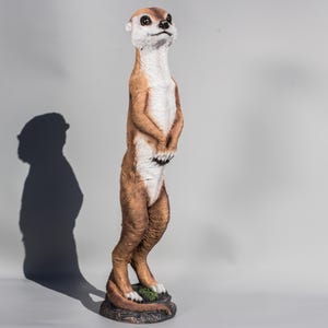 Ungewöhnliche Spardose * Tier Piggy Box * Geld sparen Topf Geldwechselhalter * Erdmännchen Statue Groß * Nützliche Wohnkultur * Business Andenken Geschenke Erwachsene