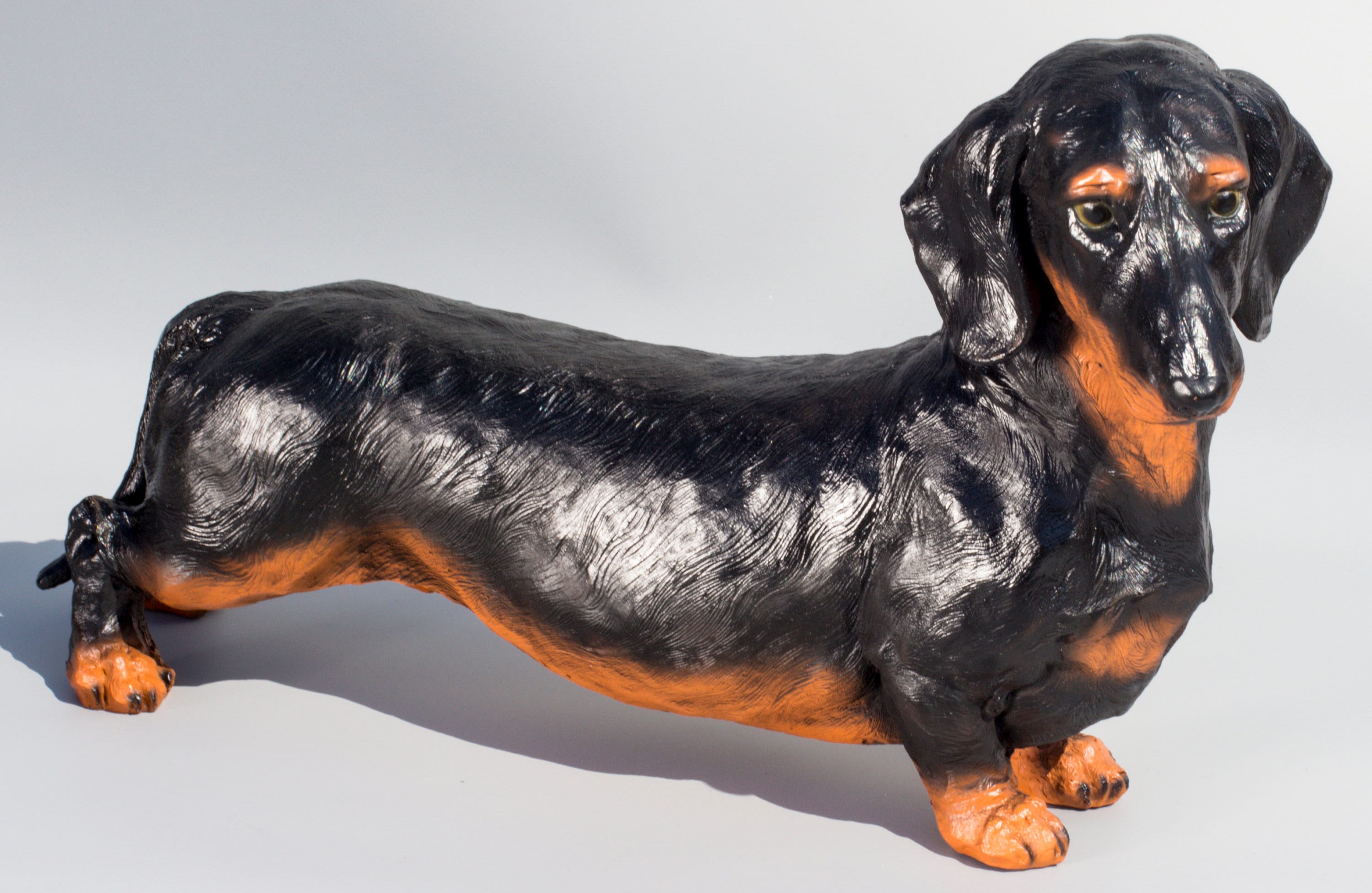 Dachshund Sculpture dog Statue Garden large Yard Figure Etsy