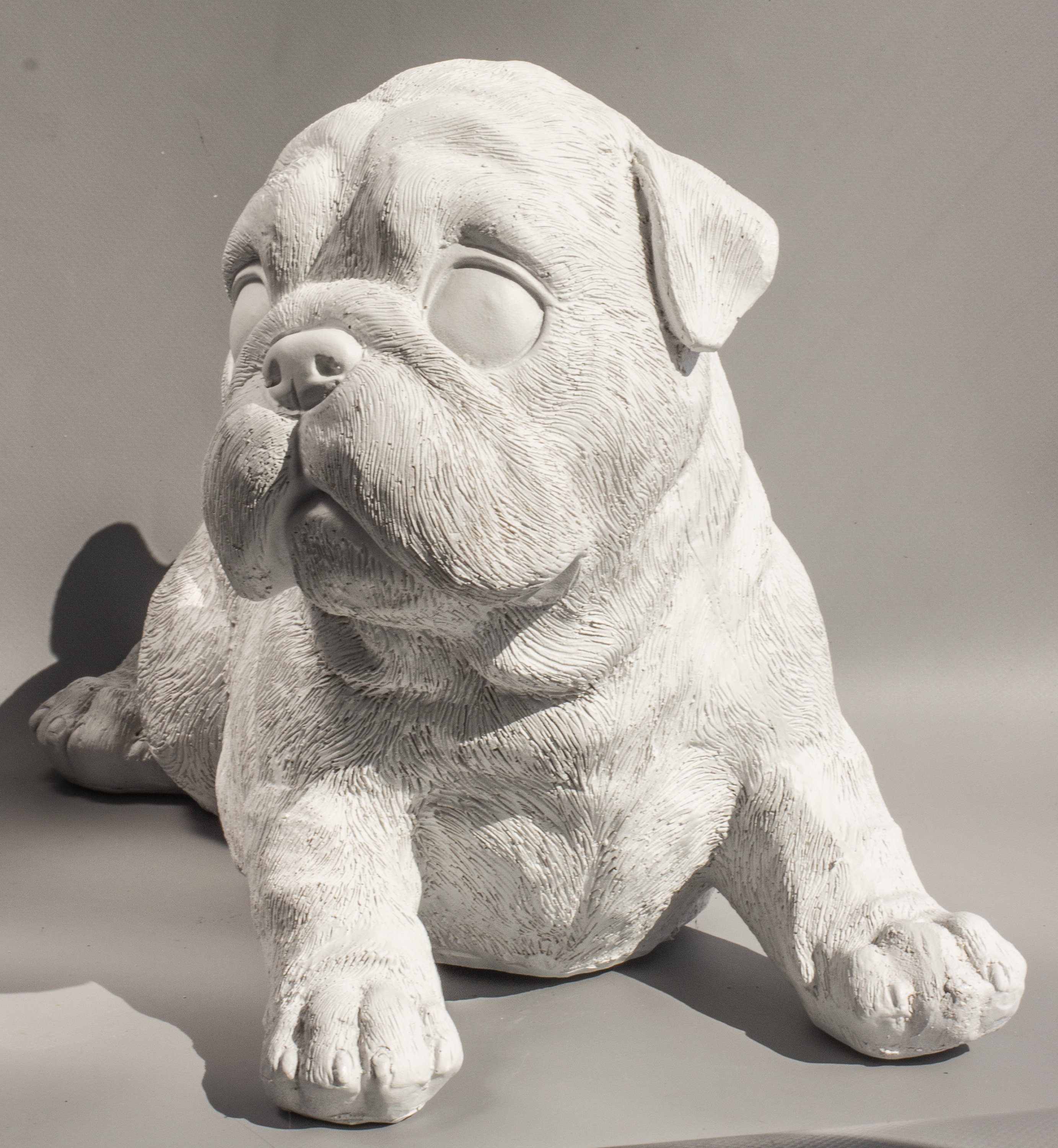 petit brabancon 【未開封】EXPLODE NEGLECTED〜 Petit Brabancon Griffon Sculpture Unpainted *Dog Memorial Statue