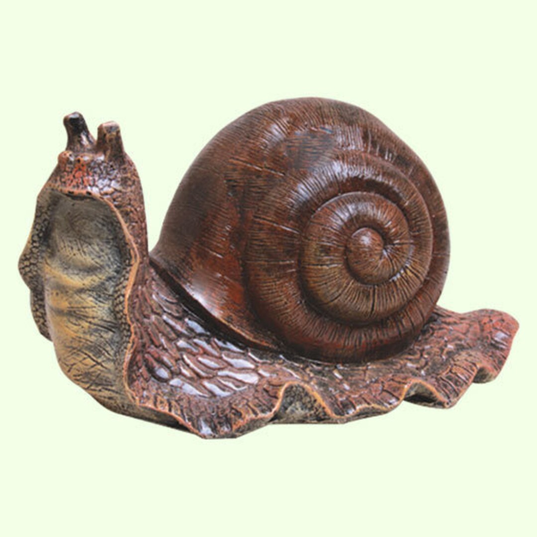 Snail Statue garden Figure slug Sculpture large Ornament Outdoor yard