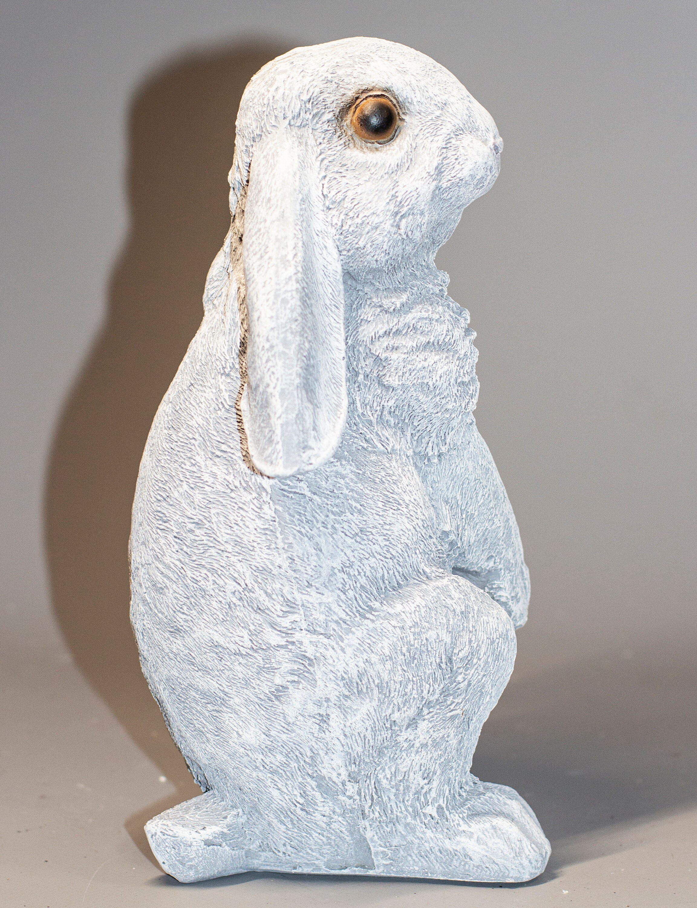 Lop Eared Bunny Figurine *rabbit Statue Garden *pet Loss Memorial ...