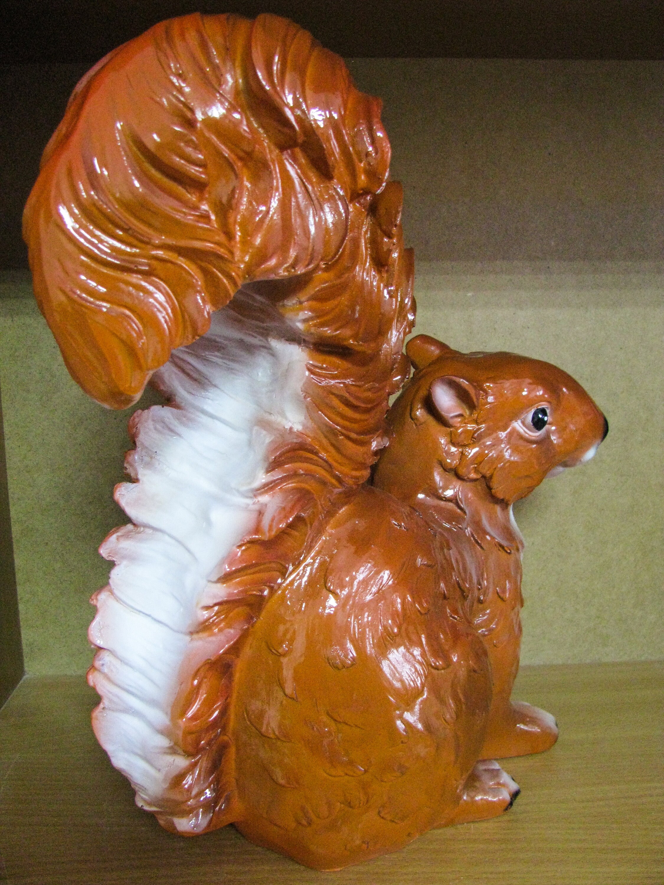 Squirrel Statue large Garden Sculpture garden Decor forest Etsy