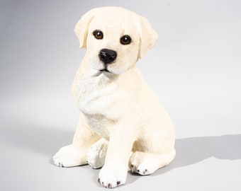 Dog Piggy Bank *Money Bank Animal *Labrador Statue *Coin Box Sculpture Pet *Keepsake Figurine Home Decor *Useful Gift Kid Girls Boys Adult